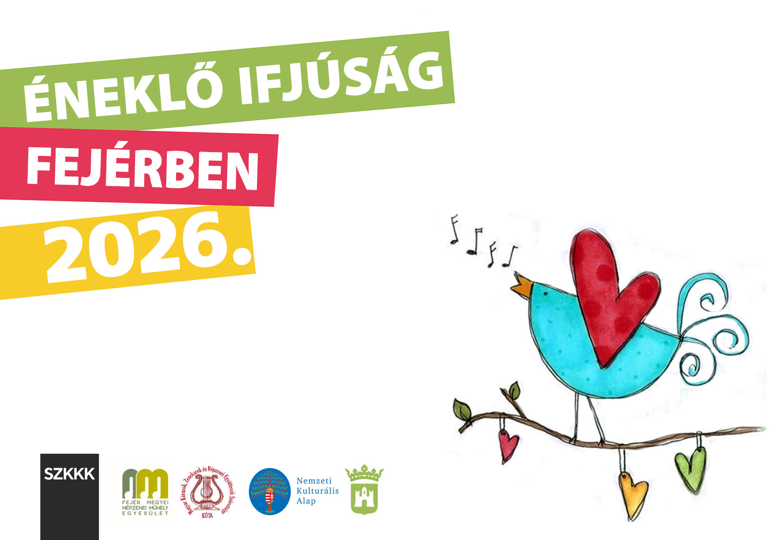 Éneklő Ifjúság Fejér vármegyei kórustalálkozó és hangverseny 2026 – várják a jelentkezőket